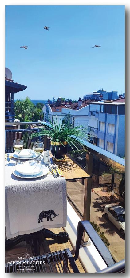 Aspendos Suites Konyaalti Apart Antalya Exterior foto